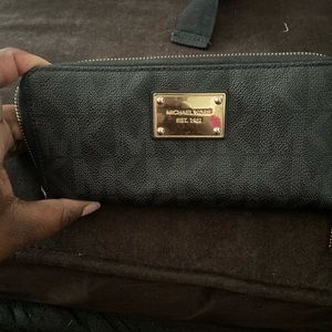 Black Michael Kors wallet